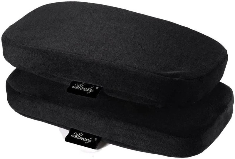 Aloudy Arm Rest Pillow, 2021 New Size 11” Office Chair Armrest Cover Pads, Comfy