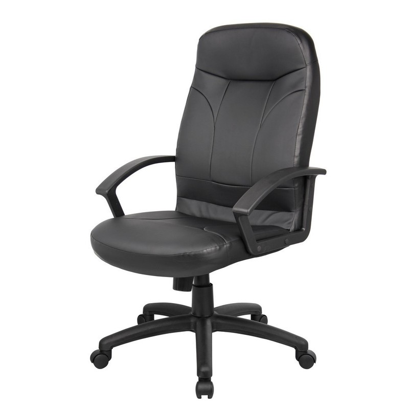Boss High Back LeatherPlus Chair, B8401 gallery