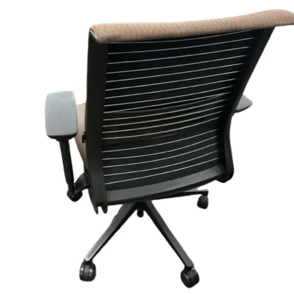 Steelcase Think (Leap) Chair Brown Upholstered gallery