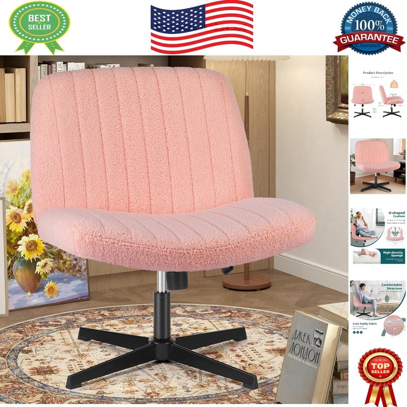 Comfortable Swivel Chair with Wide Seat - Ideal for Gaming, Studying & Relaxing