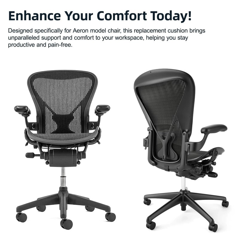 PostureFit Butterfly Lumbar Support Replacement for Aeron Classic Chair A/B/C - gallery