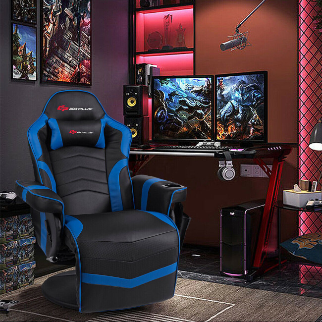 Massage Gaming Recliner Reclining Home Chair Swivel Playing Ergonomic High Back gallery