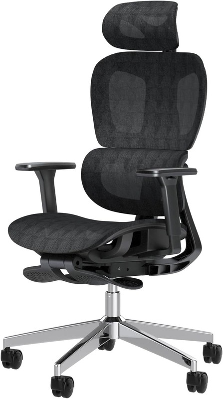 Ergonomic Office Chair Big and Tall Desk Chair with Adjustable Lumbar Support