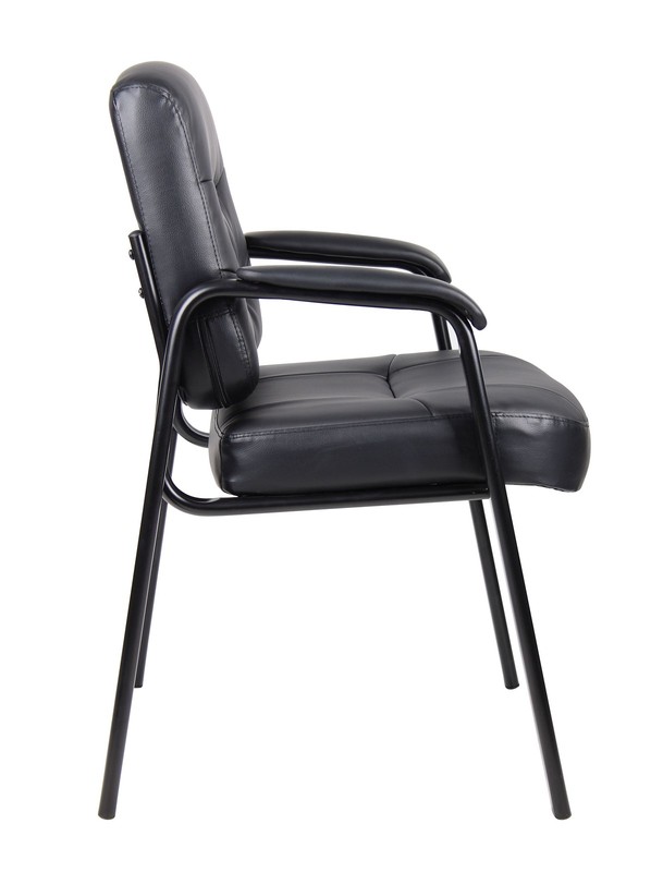 Boss Executive Mid Back LeatherPlus Guest Chair MODEL # B7509 gallery
