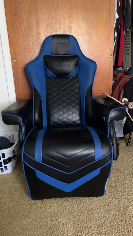 Respawn RSP-900 Blue Computer Gaming Chair with Quilted Backrest
