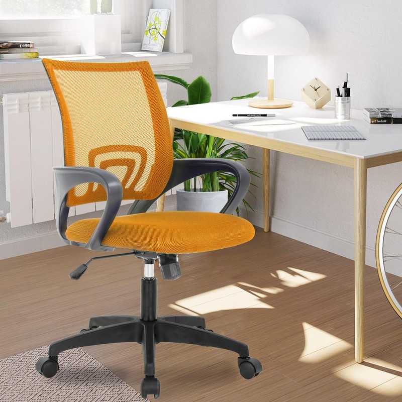 Ergonomic Mesh Office Chair with Lumbar Support, Adjustable Armrests, Rolling Sw gallery