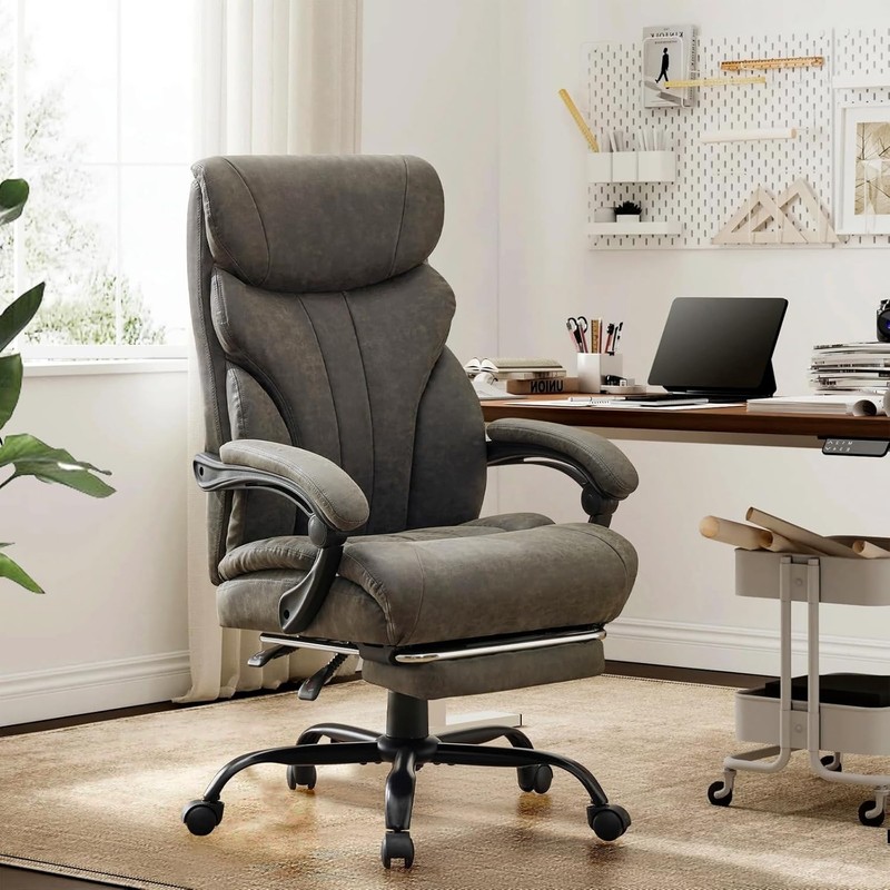 Big and Tall Office Chairs with Foot Rest,500LBS Wide Ergonomic Gaming Chair gallery