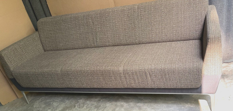 Steelcase Coalesse 3 Seat Sofa + Two Joel Swivel Lounge Chairs Seating Group EUC