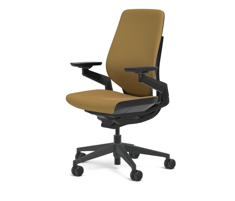 New Steelcase Gesture Chair Adjustable Cogent Connect Shell Black Frame Nugget