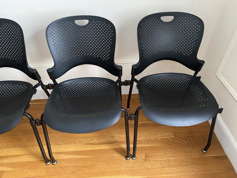 Herman Miller Caper Stacking Chairs — Set of 4 gallery