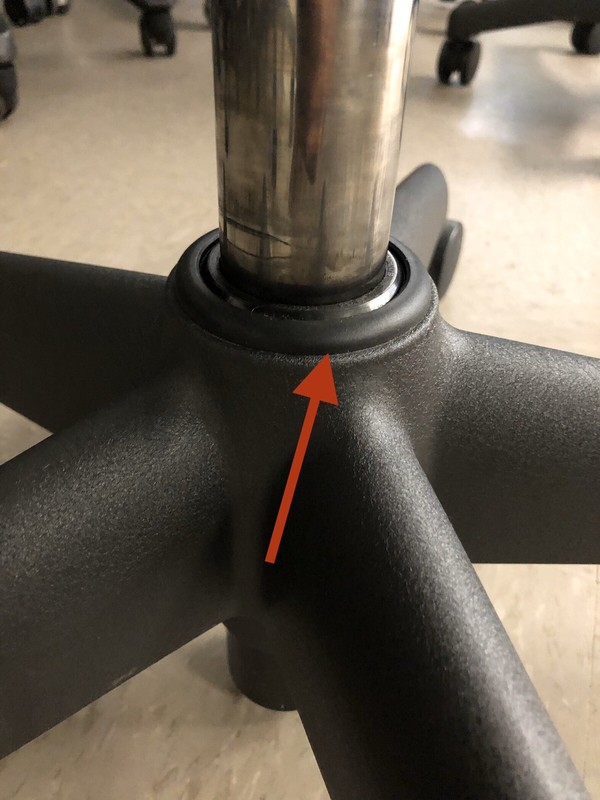 Herman Miller Aeron Office Chair Trim Bushing For The Base Aeron Parts gallery