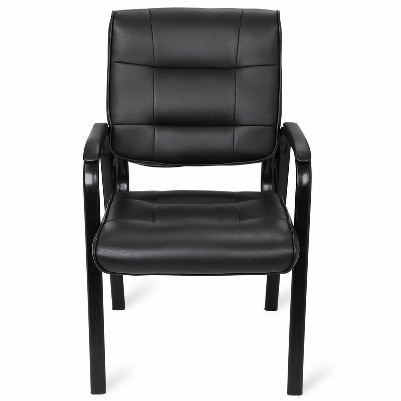 Executive Office Desk Task Computer Chair Black Classic Leather Office Chair gallery