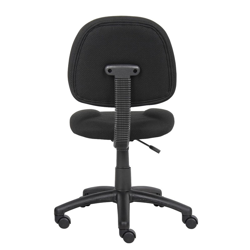 Boss Fabric Task Chair, Black (B315-BK) No Arms gallery