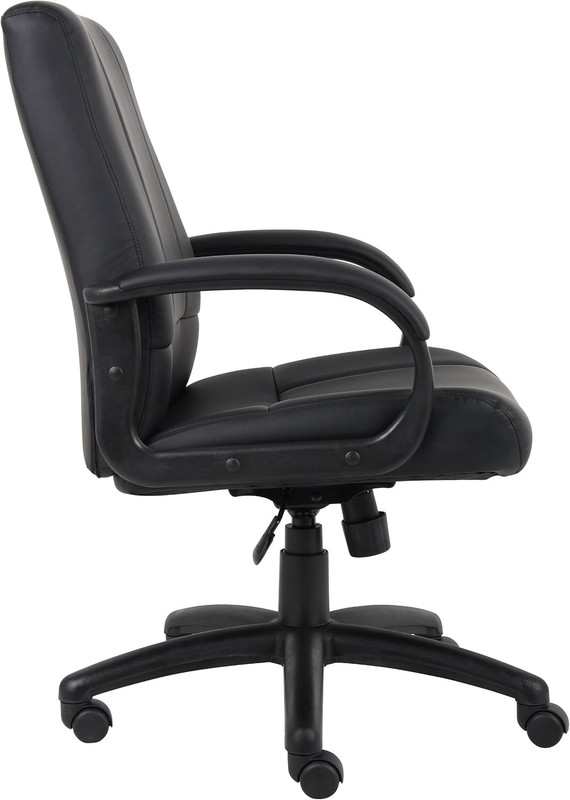 Caressoft Black Executive Mid Back Chair - Stylish & Comfortable Seating gallery
