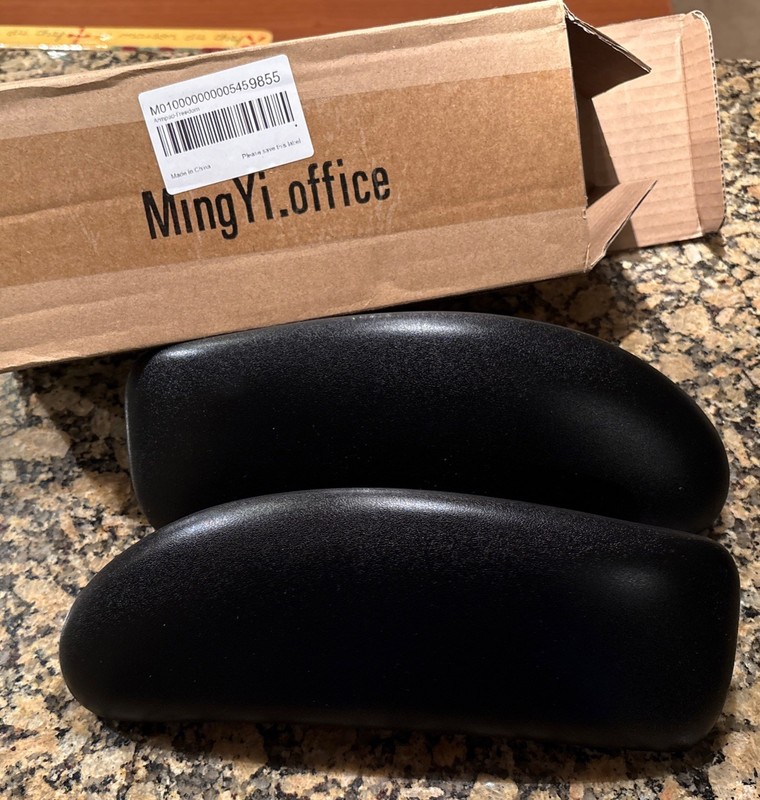Arm Pad Cap Replacement For Humanscale Freedom office Chair With 2D Arms 1 Set