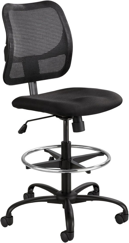 Office Chair, Heavy Duty Stool, 250 Lbs Capacity, Ergonomic Mesh Back, 360 Swive