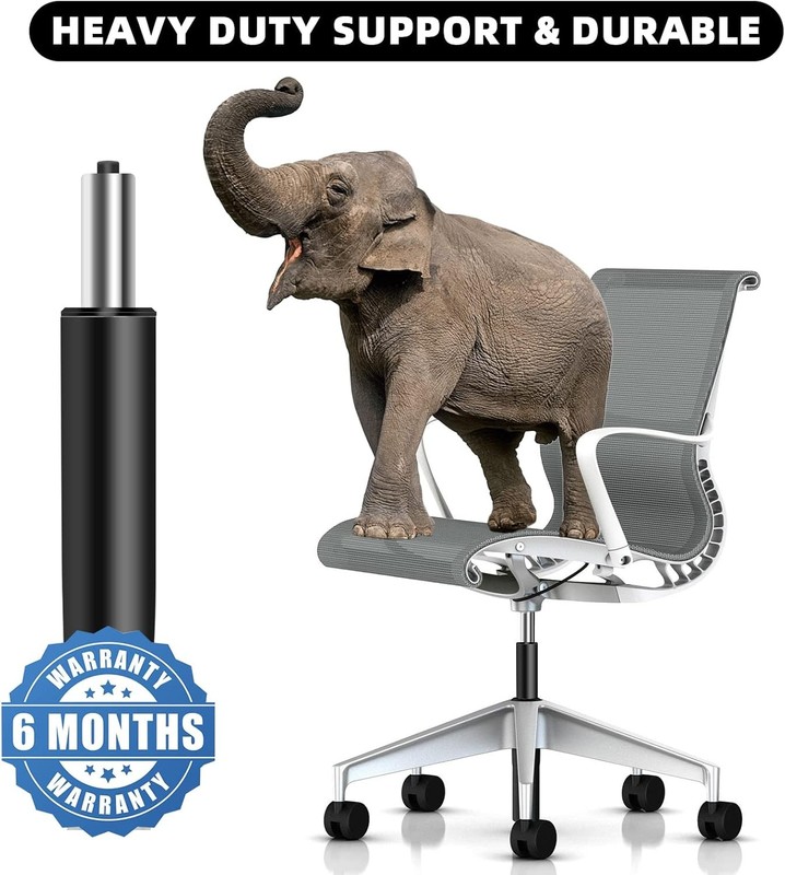 Omyoffice Office Chair Cylinder 1000 lbs, Premium Black gallery