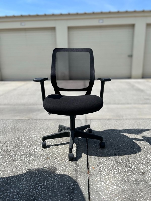 Ergonomic Task Chair – Mesh Back & Adjustable Office Chair – Black