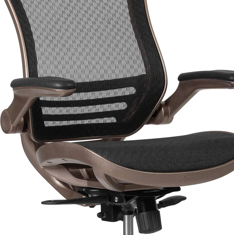 Waylon Mid-Back Swivel Office Chair with Adjustable Foot Ring and Seat Height, E gallery