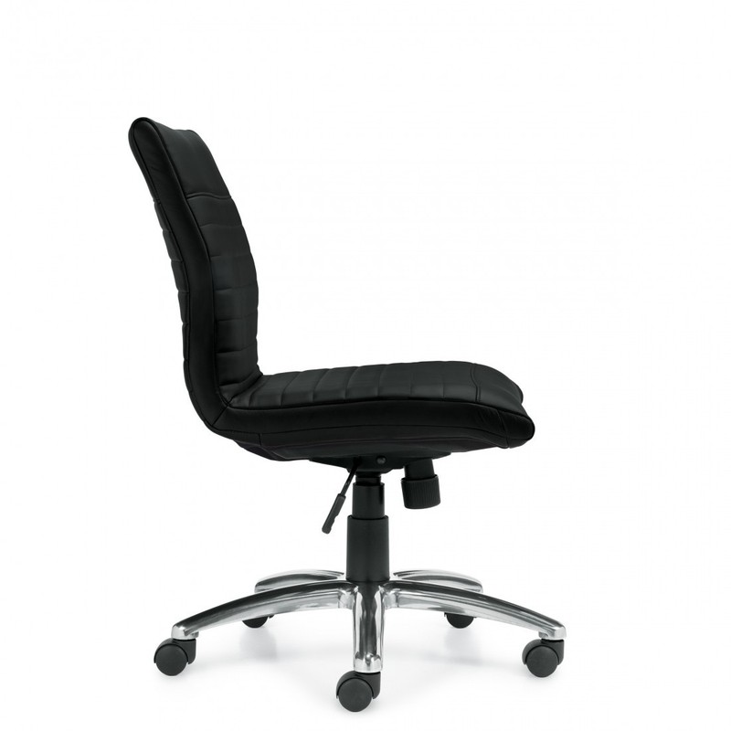 Offices to Go (Set of 10) Low Back Tilter Task Conference Chair No Arms Black gallery