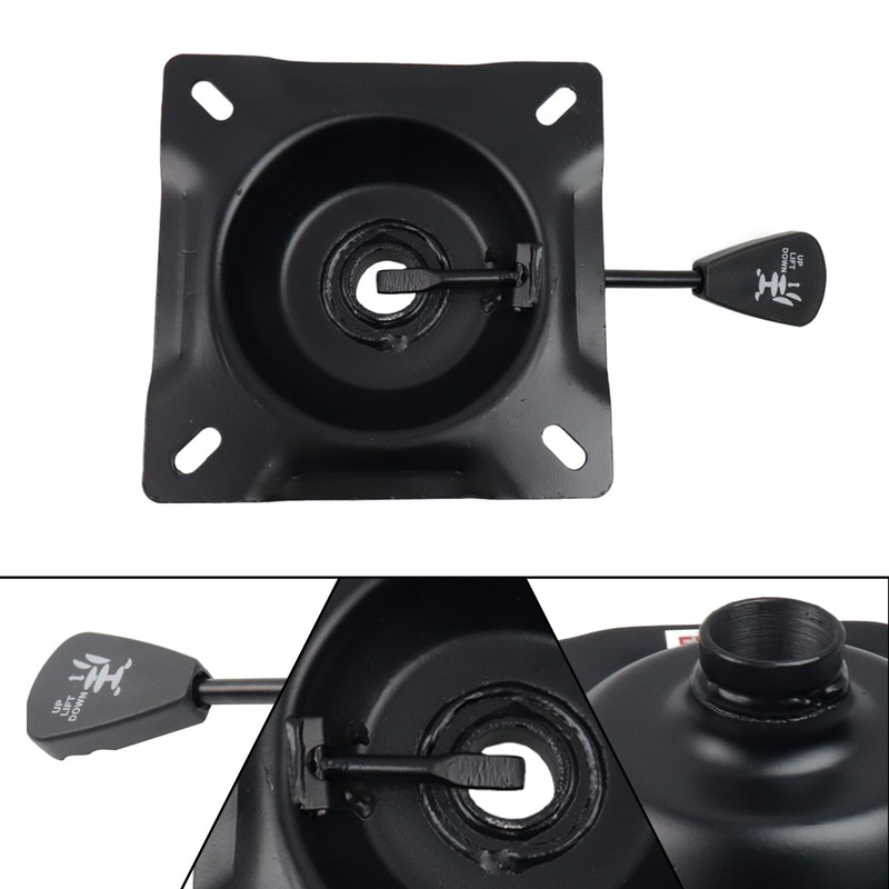 Office Chair Tilt Base, Heavy Duty Control Lift Mechanism Black Swivel Base P... gallery