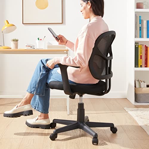 Amazon Basics Mesh Mid-Back Adjustable-Height 360-Degree Swivel Office Chair gallery