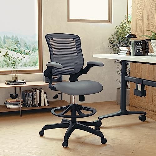 Flash Furniture Kale Mid-Back Swivel Office Chair with Height - Scratch & Dent gallery