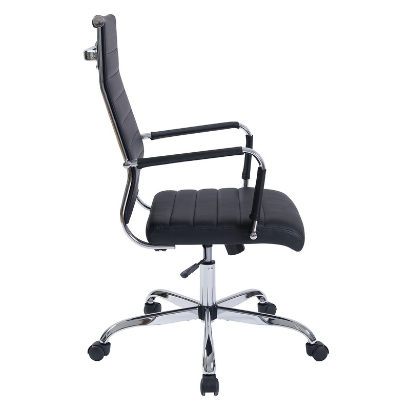 PU Leather Office Chair Ergonomic Desk Chair Swivel Computer Home Task Chair gallery