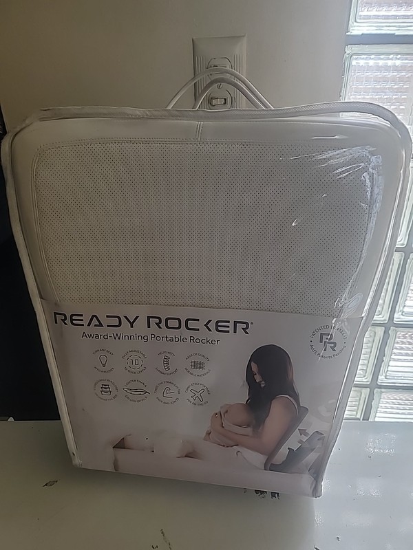 READY ROCKER Deluxe Slate | Adjustable Ergonomic Portable Gray and Black