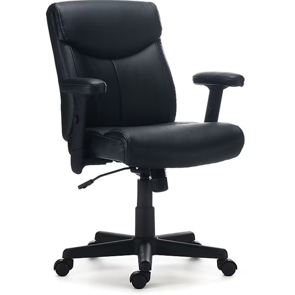 Staples Traymore Ergonomic Faux Leather Swivel Computer and Desk Chair FREESHIPS gallery