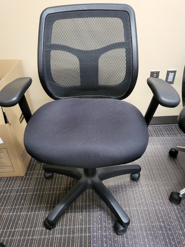 Eurotech Apollo Mesh Task Chair - BLACK Very Good Condition $100.00 OBO gallery