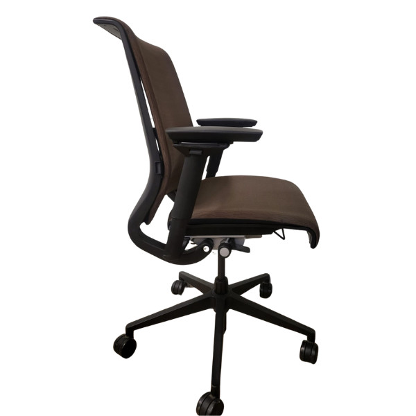 Steelcase Think (Leap) Chair Brown Upholstered gallery