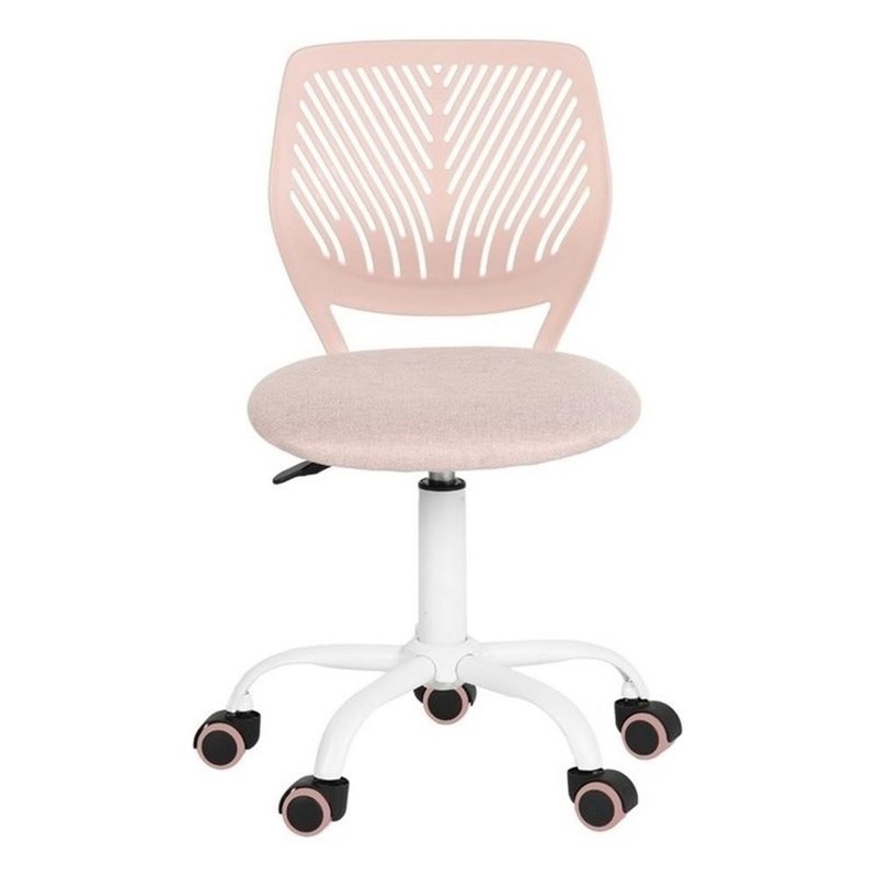 Pemberly Row Modern / Contemporary Teen Fabric Task Chair – Pink