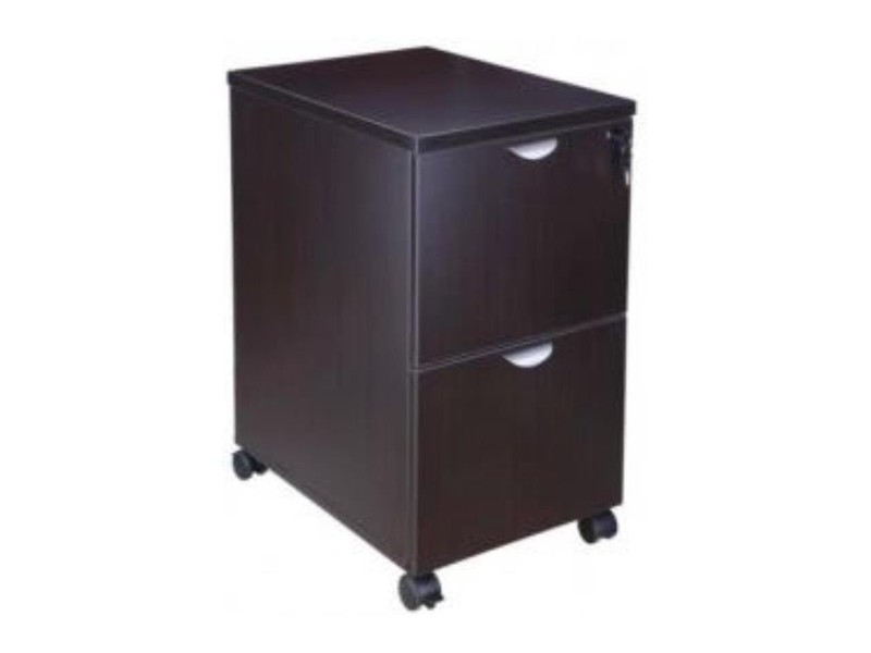 Boss Mobile Pedestal, File/File Mocha 16*22*29.5H