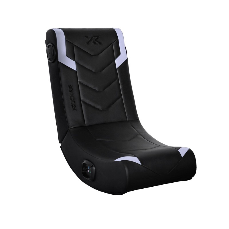 X Rocker Eclipse Video Gaming Floor Chair with Built-in Headrest Speakers, Wirel