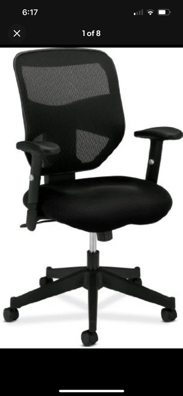 Basyx VL531MM10 Mesh High Back Executive Chair Black