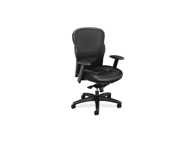 HON Company Wave Mesh High-Back Task Chair 250lbs Cap. Black HVL701SB11