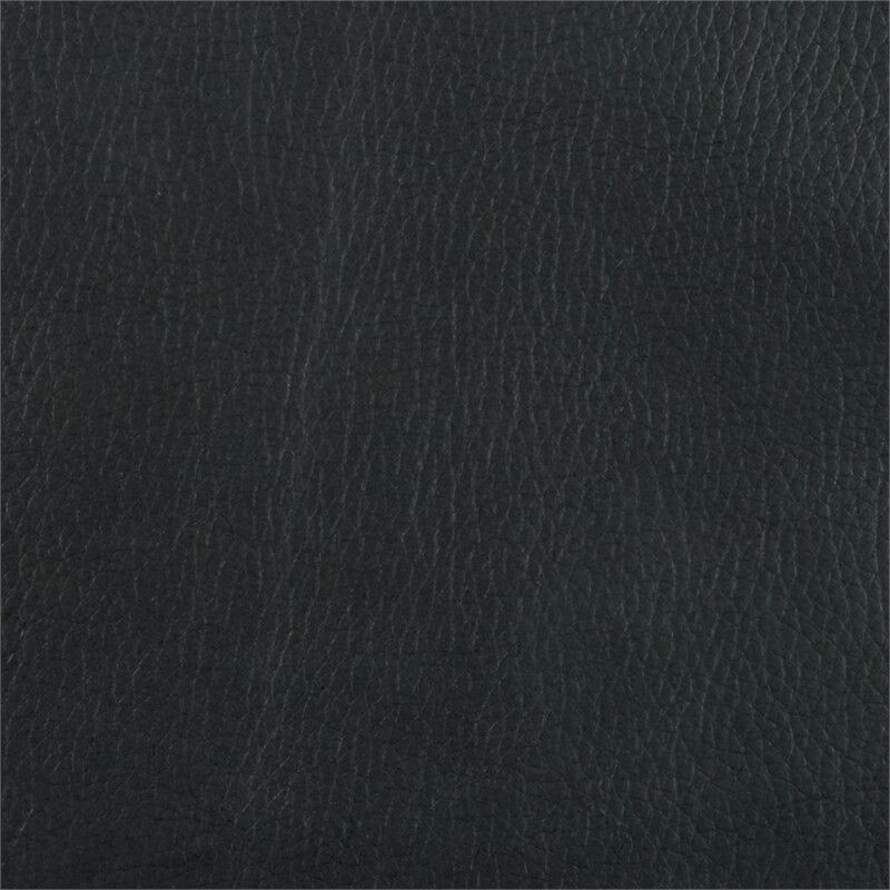 Wall Street Single Armchair LAF Black Faux Leather