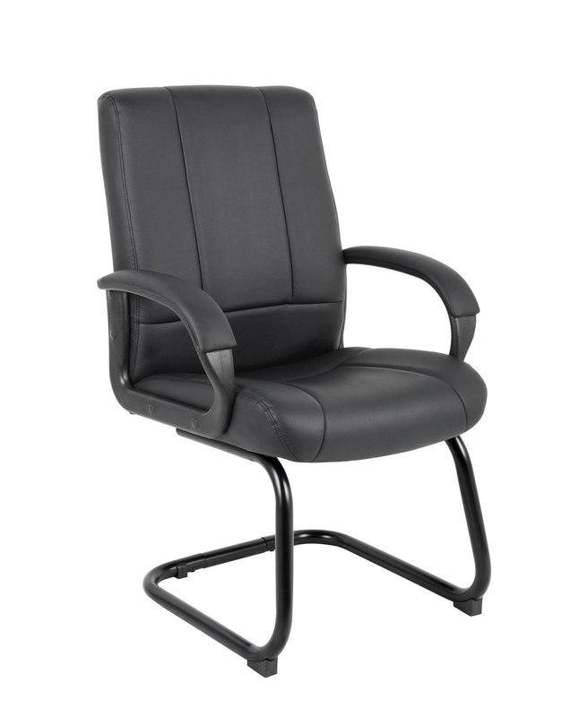 Coressoft Mid Back Guest Chair in Black, 250 (B7909)