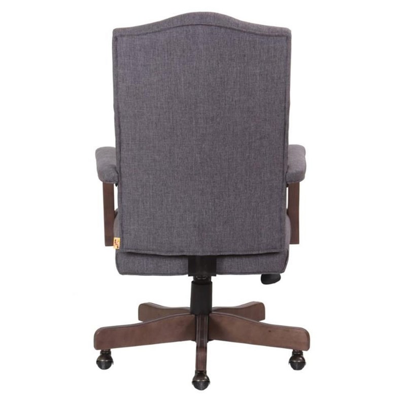 Boss Refined Rustic Executive Chair in Slate Gray Commercial Grade gallery