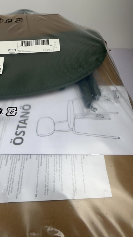 IKEA ÖSTANÖ Chair Green NEW in Box, Modern Office Adjustable Desk Chair gallery
