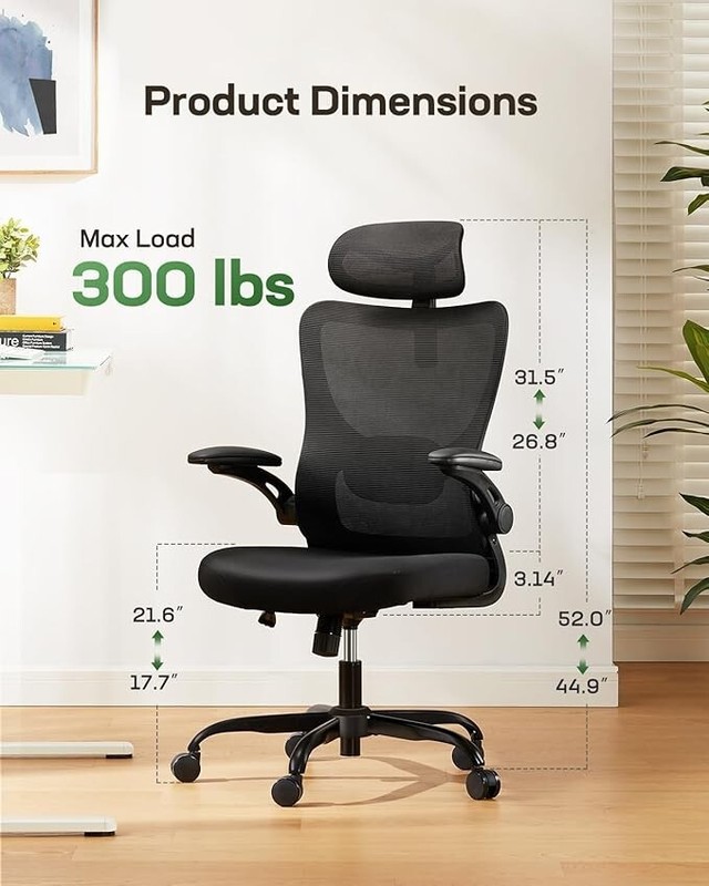 Silla de oficina ergonómica: silla de escritorio para computadora de oficina. gallery