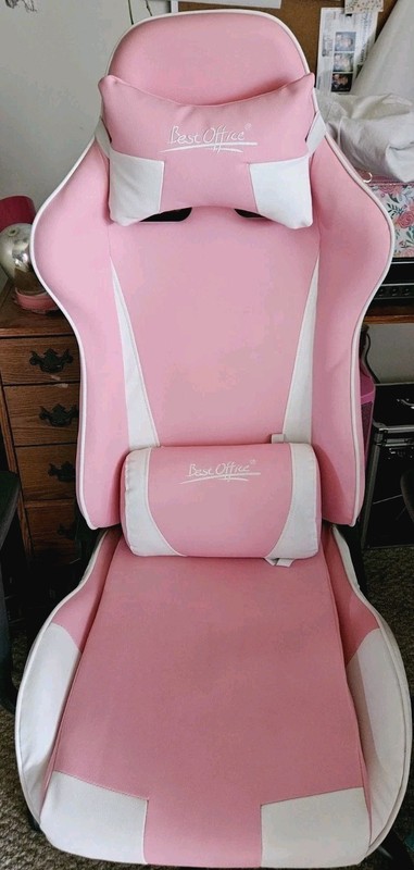 Gaming Chair Office Chair Desk Chair with Lumbar Support Headrest Armrest Task gallery