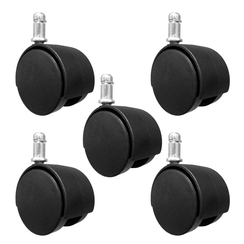2″ Replacement Office Chair Caster – Set of 5 – S2227-5