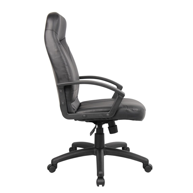 Boss Office Products Executive High Back Faux Leather Office Chair in Black gallery