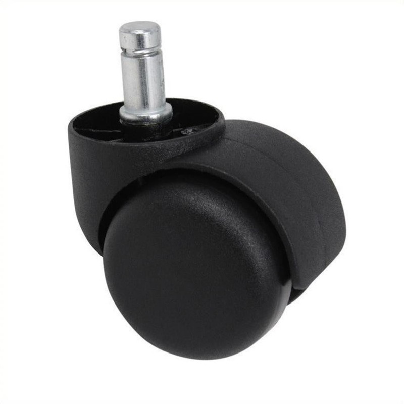 Scranton & Co Contemporary Casters in Black (Set of 5)