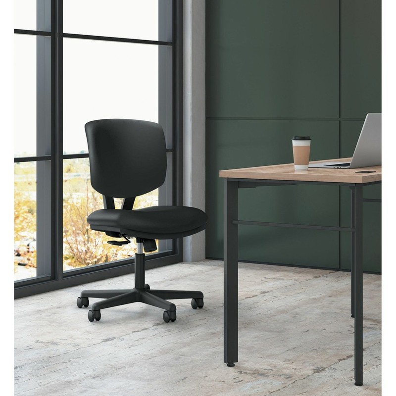 The Hon 5703SB11T Leather Synchro Task Chair Black gallery