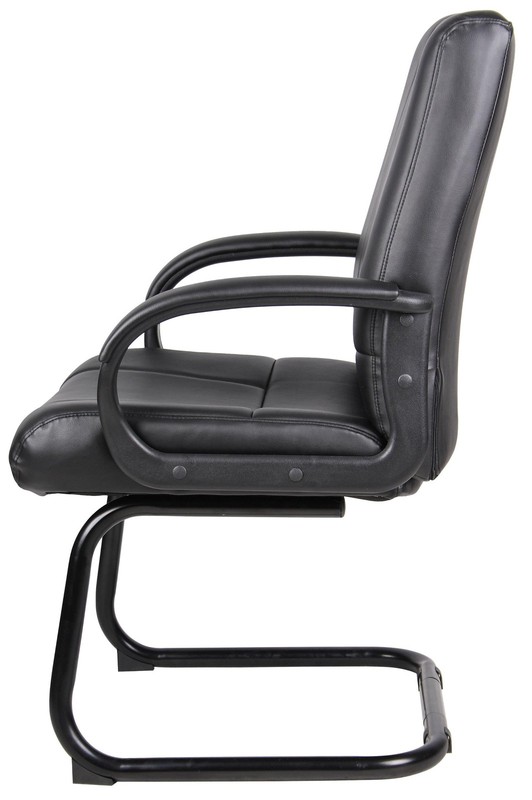 Coressoft Mid Back Guest Chair in Black, 250 (B7909) gallery