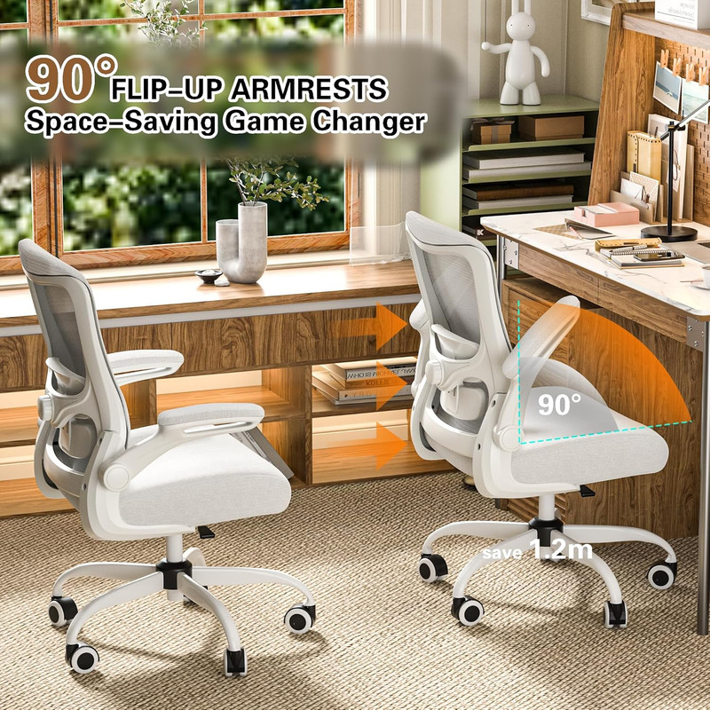 Ergonomic Office Chair, High Back Mesh Office Chair with Adjustable Lumbar Suppo gallery