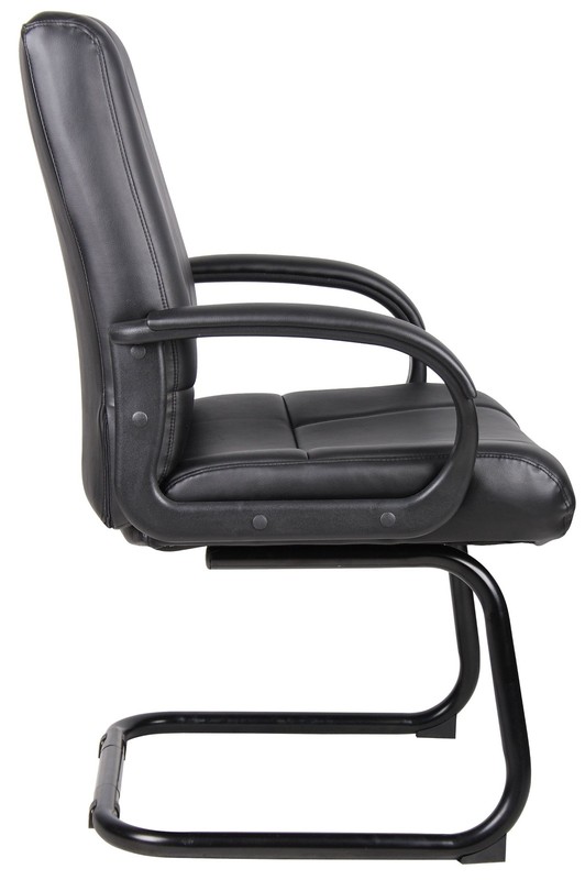 Coressoft Mid Back Guest Chair in Black, 250 (B7909) gallery